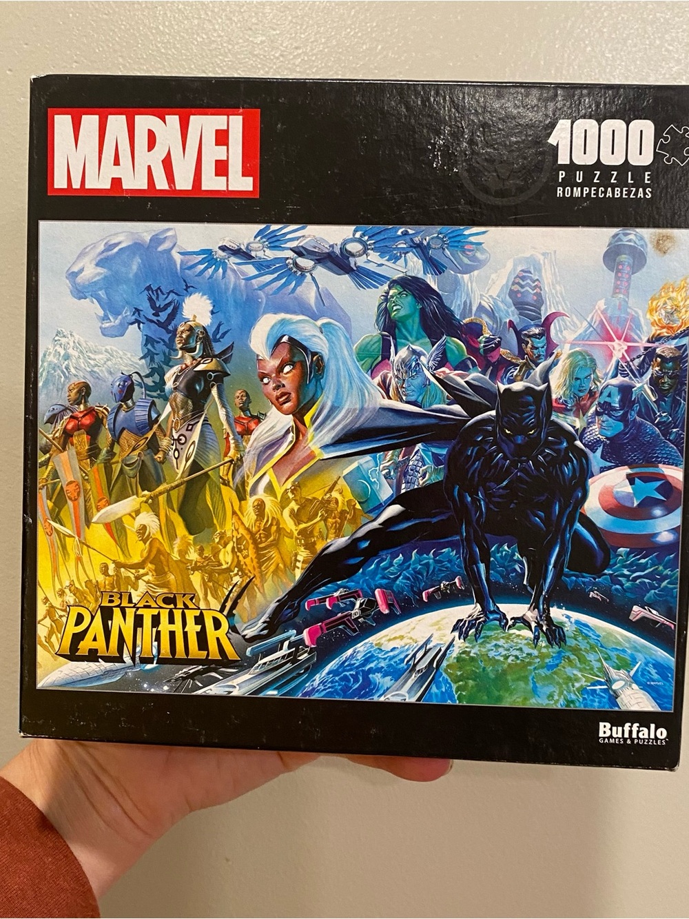 Marvel Black Panther 1000-Piece Puzzle - Multi-Color by Buffalo